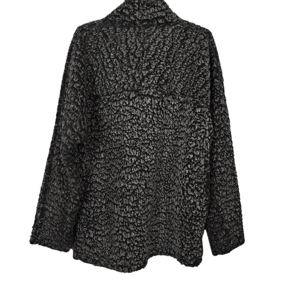 ❤️223 Live Oak Brand Charcoal/Cranberry Quarter Zip Fleece Pullover Sherpa - Picture 5 of 5